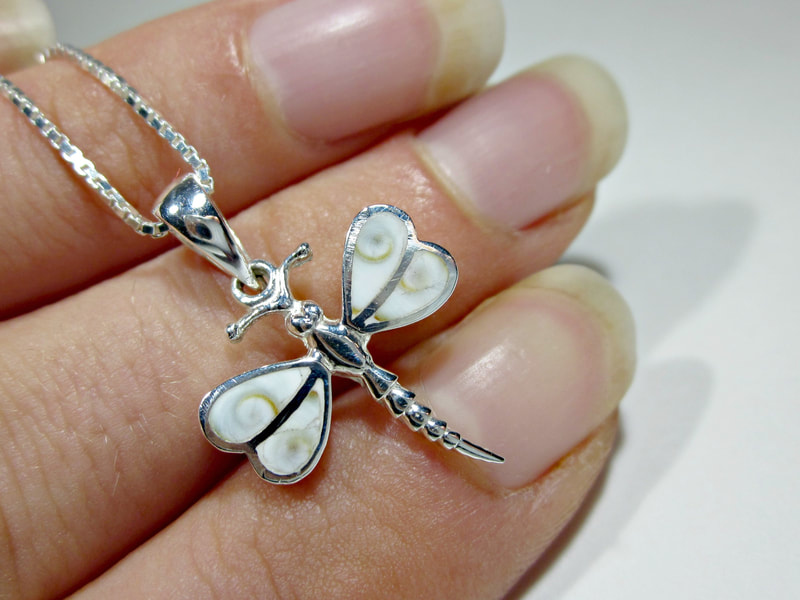 Shiva Eye Dragonfly Necklace