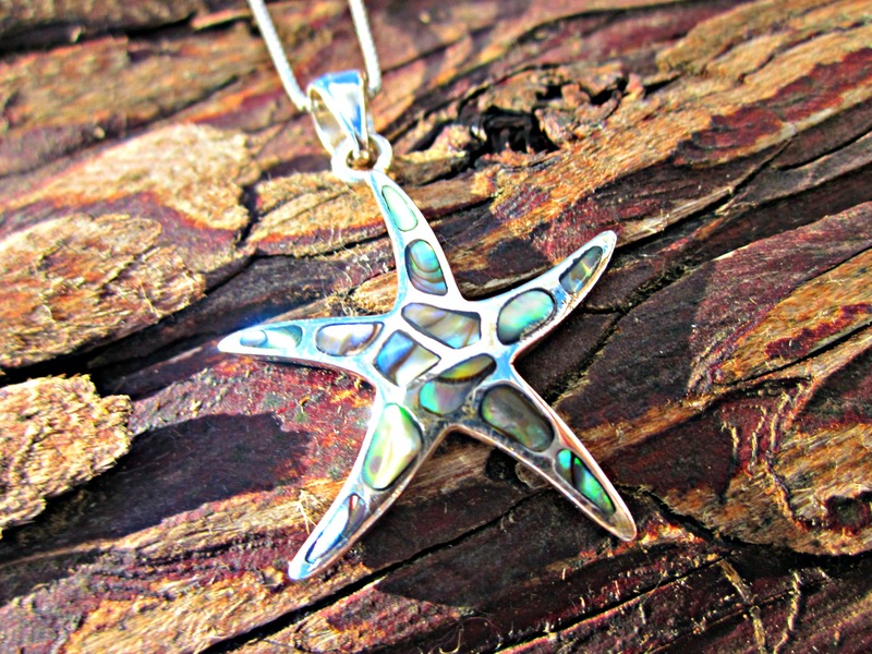  Paua Starfish Necklace